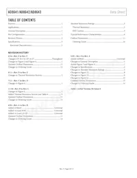 AD8643ACPZ-REEL Datasheet Page 2