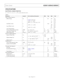 AD8643ACPZ-REEL Datasheet Page 3