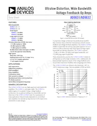 AD9631AR-REEL7 Datasheet Cover