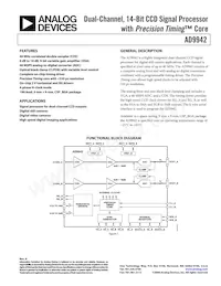 AD9942BBCZRL Datasheet Cover