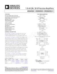 ADA4004-1ARJZ-R2 Datasheet Copertura
