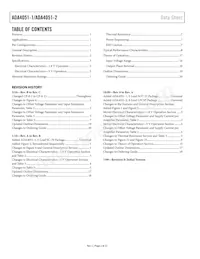 ADA4051-1AKSZ-R2 Datasheet Page 2