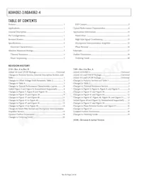 ADA4062-2BRZ-RL Datasheet Pagina 2