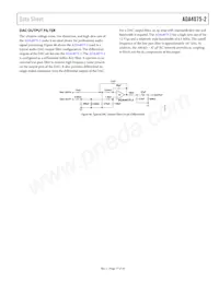 ADA4075-2ACPZ-RL Datasheet Page 17