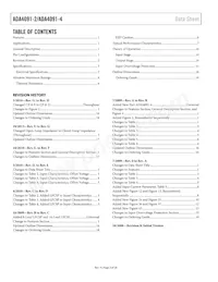 ADA4091-4ACPZ-R2 Datasheet Page 2