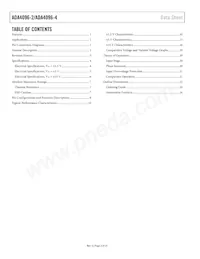 ADA4096-4ARUZ-RL Datasheet Page 2