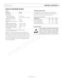 ADA4096-4ARUZ-RL Datasheet Page 7