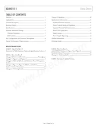 ADA4310-1ACPZ-R2 Datasheet Page 2