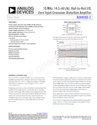 ADA4500-2ARMZ-RL Datenblatt Cover