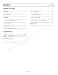ADA4500-2ARMZ-RL Datasheet Page 2
