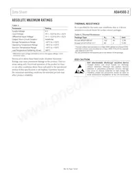 ADA4500-2ARMZ-RL Datasheet Pagina 7