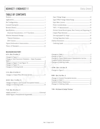 ADA4627-1BRZ-RL Datasheet Page 2
