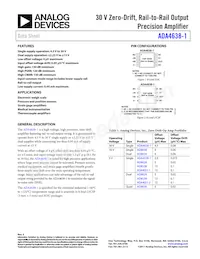 ADA4638-1ARZ-RL Datasheet Copertura