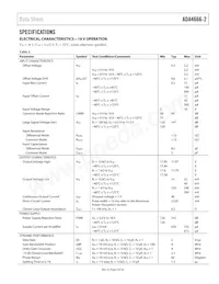 ADA4666-2ACPZ-RL數據表 頁面 3