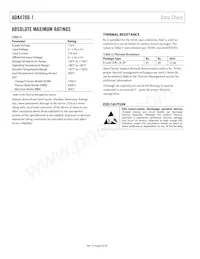 ADA4700-1ARDZ-RL Datasheet Page 8