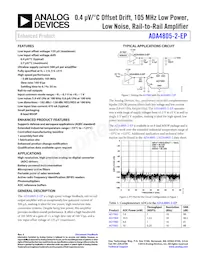 ADA4805-2TRMZ-EPR7 Datenblatt Cover