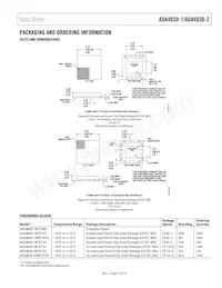 ADA4830-1BCPZ-R2 Datasheet Pagina 21