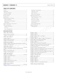 ADA4841-2YCPZ-R2 Datasheet Page 2