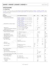 ADA4891-4ARZ-RL Datasheet Page 4