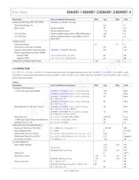 ADA4891-4ARZ-RL Datasheet Page 5