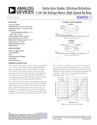 ADA4899-1YCPZ-R2 Datasheet Cover