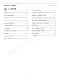 ADA4940-2ACPZ-RL Datasheet Page 2
