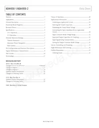 ADA4950-2YCPZ-R2 Datasheet Page 2
