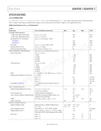 ADA4950-2YCPZ-R2 Datasheet Pagina 3