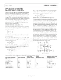 ADA4950-2YCPZ-R2 Datasheet Page 19