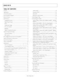 ADAU1401AWBSTZ-RL Datasheet Page 2