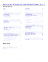 ADBF525WBBCZ402 Datasheet Page 2