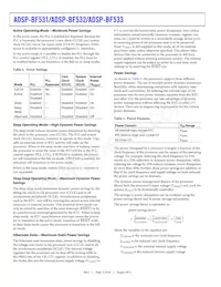 ADBF533WBBZ506 Datasheet Page 12