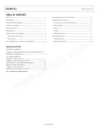 ADCMP361WYRJZ-RL7 Datasheet Page 2