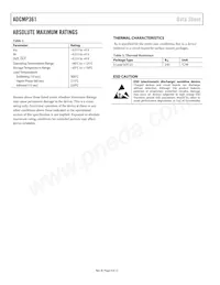 ADCMP361WYRJZ-RL7 Datasheet Page 4