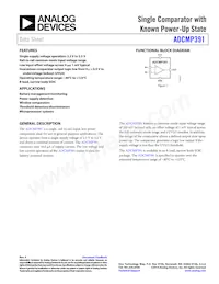ADCMP391ARZ-RL7 Datasheet Cover