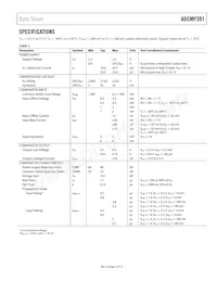 ADCMP391ARZ-RL7 Datasheet Page 3