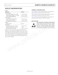 ADCMP552BRQ Datasheet Page 5