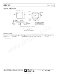 ADCMP567BCPZ Datenblatt Seite 14