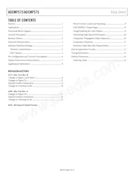 ADCMP572BCPZ-RL7 Datasheet Page 2