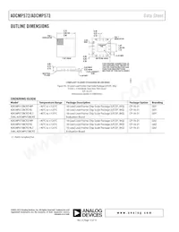 ADCMP572BCPZ-RL7 Datasheet Page 14