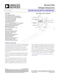 ADCMP581BCPZ-R2 Datasheet Cover