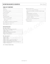 ADCMP581BCPZ-R2 Datasheet Page 2