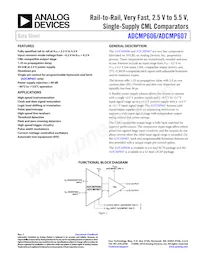 ADCMP606BKSZ-R2 Datasheet Copertura