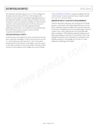ADCMP606BKSZ-R2 Datasheet Page 12