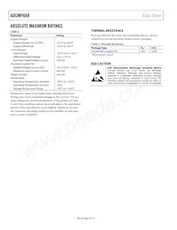 ADCMP608BKSZ-R2 Datasheet Page 4