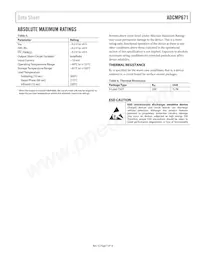 ADCMP671-1YUJZ-RL7 Datasheet Page 7