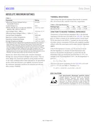 ADL5205ACPZ-R7 Datenblatt Seite 6