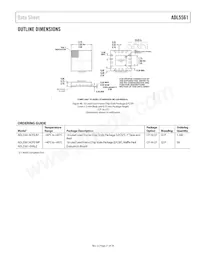 ADL5561ACPZ-R7 Datasheet Page 21
