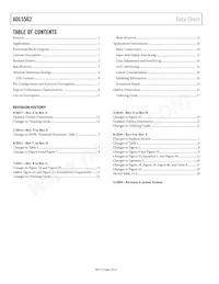 ADL5562ACPZ-R7 Datasheet Page 2