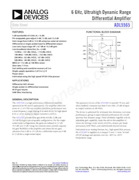 ADL5565ACPZ-R7 Datasheet Cover